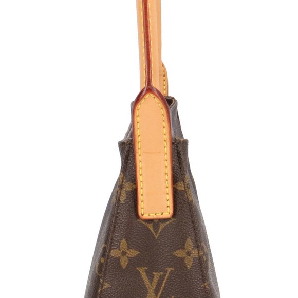 LOUIS VUITTON Looping MM Monogram Shoulder Bag Canvas M51146 Brown - Picture 7 of 10